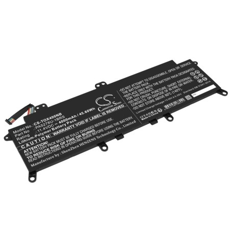 Batterie pour Toshiba Tecra X40-E-173 (4000 mAh/45.6 Wh, 11.4 V)