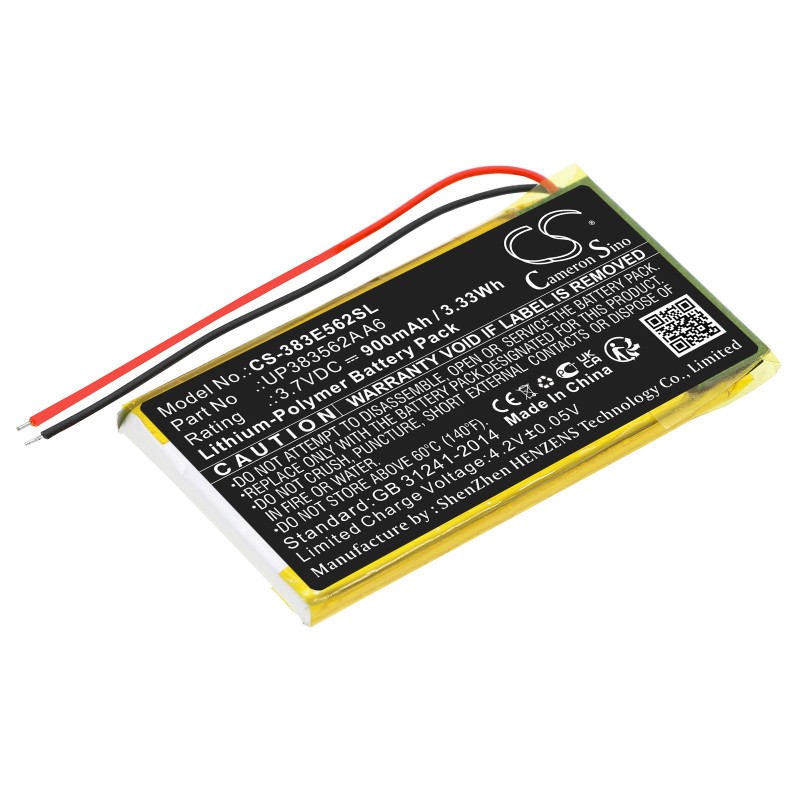 Batterie pour Palm Tungsten E (900 mAh/3.33 Wh, 3.7 V)