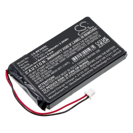 Batterie pour Casio CGA-1-105A (800 mAh/2.96 Wh, 3.7 V)