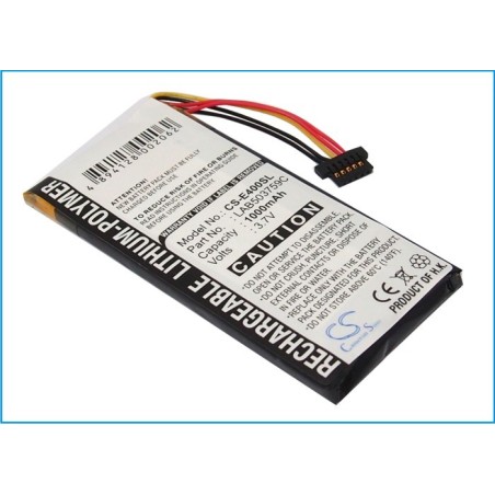 Batterie pour Toshiba E400 (1000 mAh/3.7 Wh, 3.7 V)