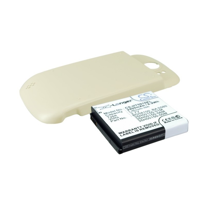 Batterie pour HTC PG59100 (2400 mAh/8.88 Wh, 3.7 V)