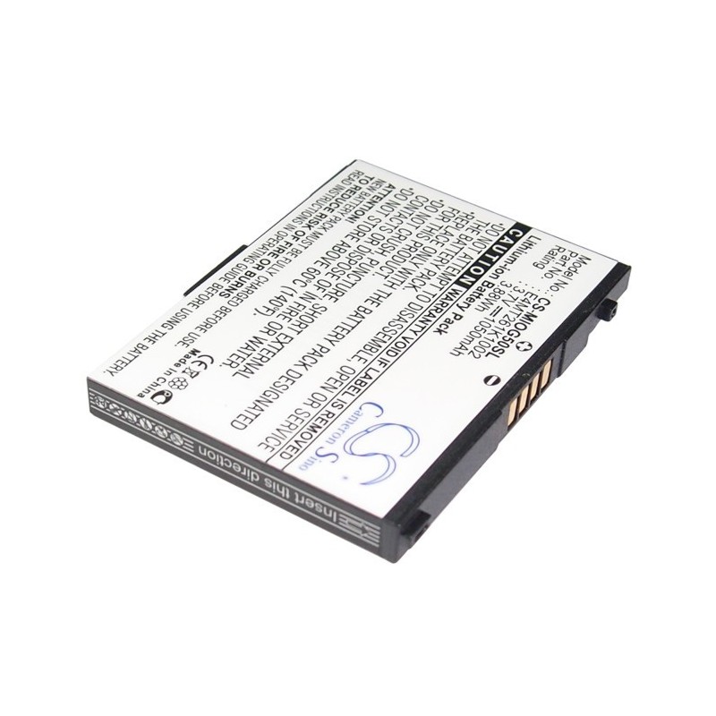 Batterie pour Mitac E4MT261K1002 (1050 mAh/3.89 Wh, 3.7 V)