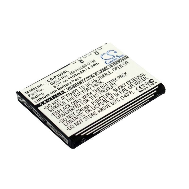Batterie pour HTC Galaxy (1100 mAh/4.07 Wh, 3.7 V)