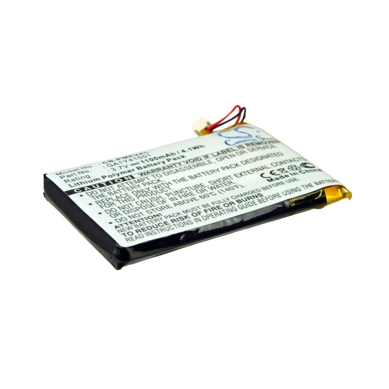 Batterie pour Palm Tungsten E2 (1100 mAh/4.07 Wh, 3.7 V)