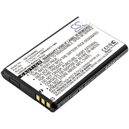 Batterie pour T-Com TC300 (1000 mAh/3.7 Wh, 3.7 V)