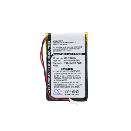 Batterie pour Sony UP553048-A6H (750 mAh/2.78 Wh, 3.7 V)