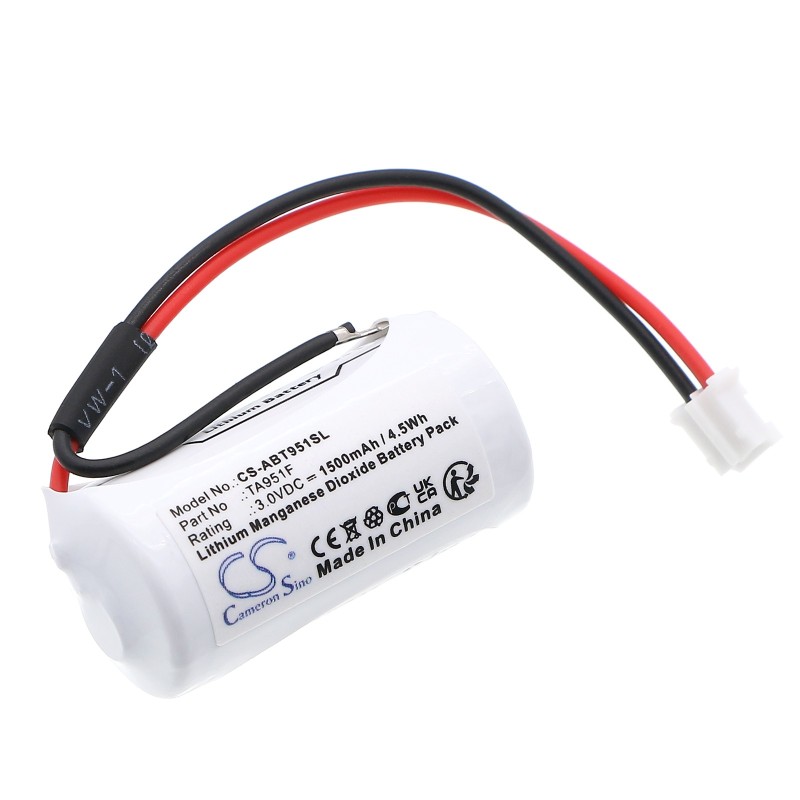 Batterie pour ABB TA951F (1500 mAh/4.5 Wh, 3 V)