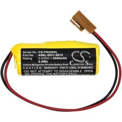 Batterie pour Le Blonde 77 CNC router programmable logic controller industrial computer (2000 mAh/6 Wh, 3 V)