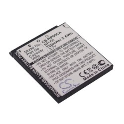Batterie pour Casio NP-60 (720 mAh/2.66 Wh, 3.7 V)
