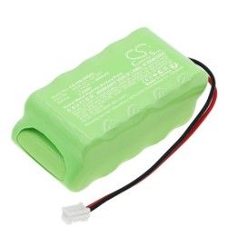 Batterie pour Honeywell Vykon JEC-334 Controller (300 mAh/3.6 Wh, 12 V)
