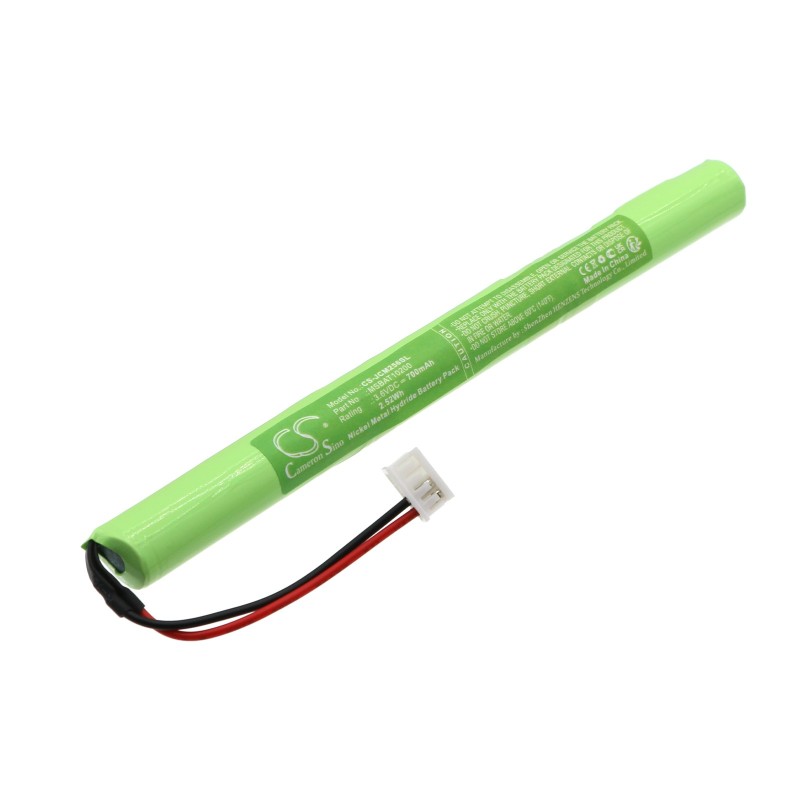 Batterie pour Johnson Controls MS-BAT1020-0 (700 mAh/2.52 Wh, 3.6 V)