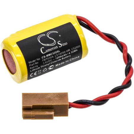 Batterie pour Mitsubishi C52005 (1200 mAh/4.32 Wh, 3.6 V)