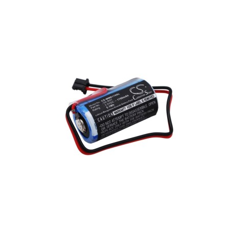 Batterie pour Mitsubishi Q12PRHCPU (1700 mAh/5.1 Wh, 3 V)