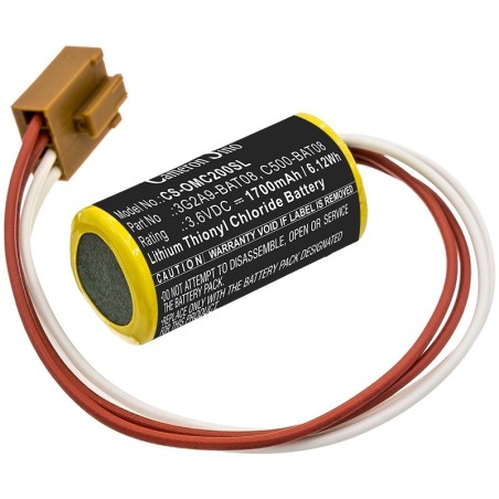 Batterie pour Omron C500 (1700 mAh/6.12 Wh, 3.6 V)