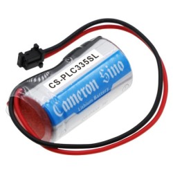 Batterie pour Mitsubishi Q12PRHCPU (1800 mAh/5.4 Wh, 3 V)
