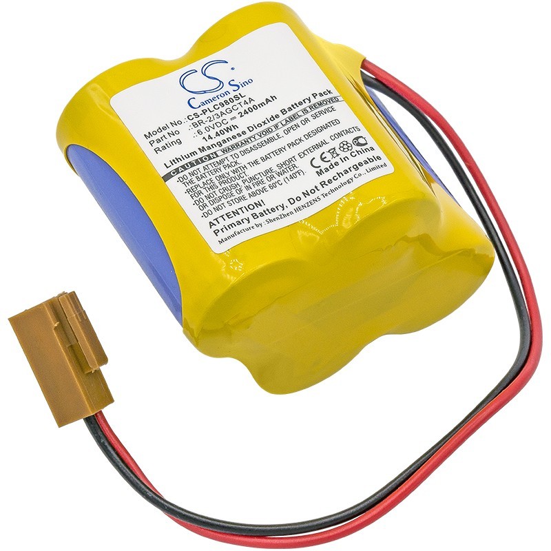 Batterie pour Fanuc Robot controllers (2400 mAh/14.4 Wh, 6 V)