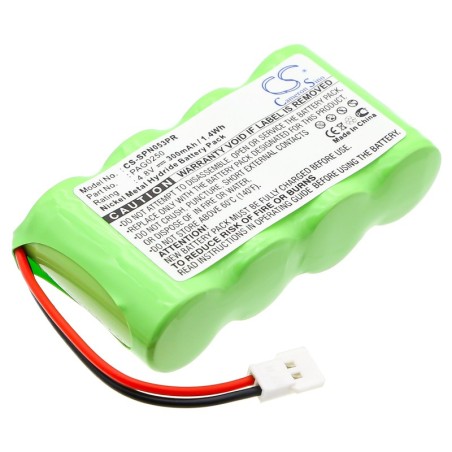 Batterie pour Signologies Perpect Pager (300 mAh/1.44 Wh, 4.8 V)