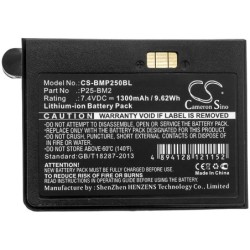 Batterie pour Blue P25-MFI (1300 mAh/9.62 Wh, 7.4 V)