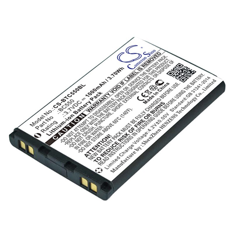 Batterie pour Bitel BC550 (1000 mAh/3.7 Wh, 3.7 V)