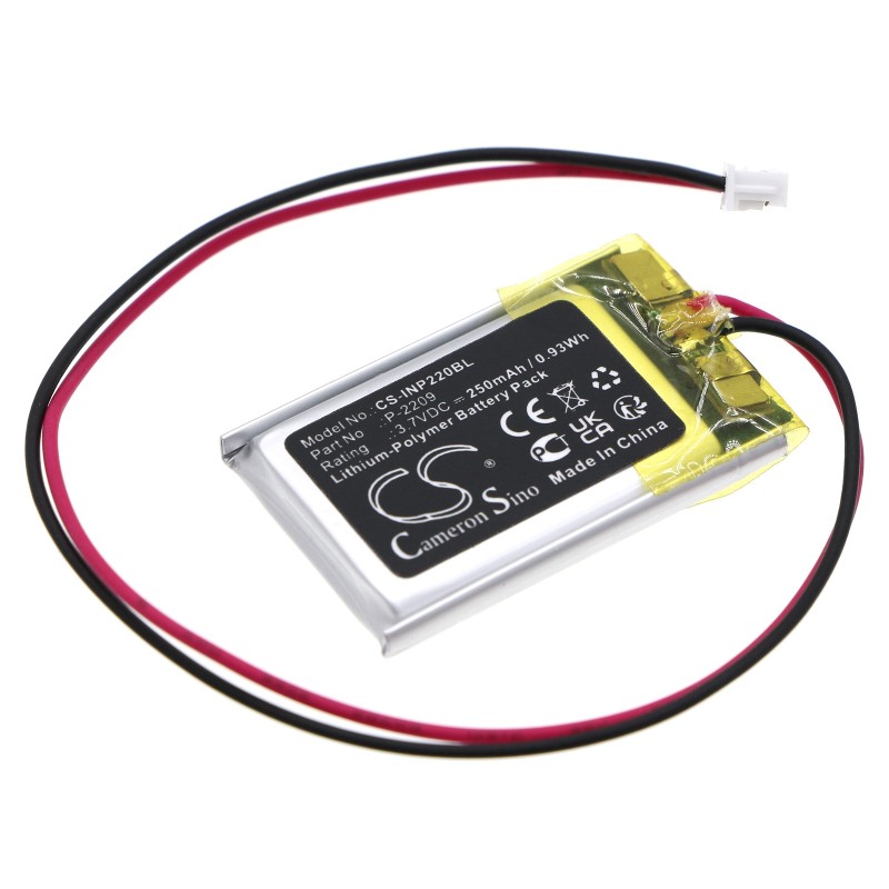 Batterie pour INT RASTER Memory Backup (250 mAh/0.93 Wh, 3.7 V)