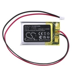 Batterie pour INT RASTER Memory Backup (250 mAh/0.93 Wh, 3.7 V)