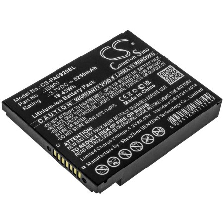Batterie pour Pax A920 (5250 mAh/19.43 Wh, 3.7 V)