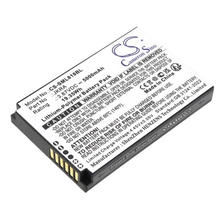 Batterie pour Sunmi T8A10 (5000 mAh/19.35 Wh, 3.87 V)