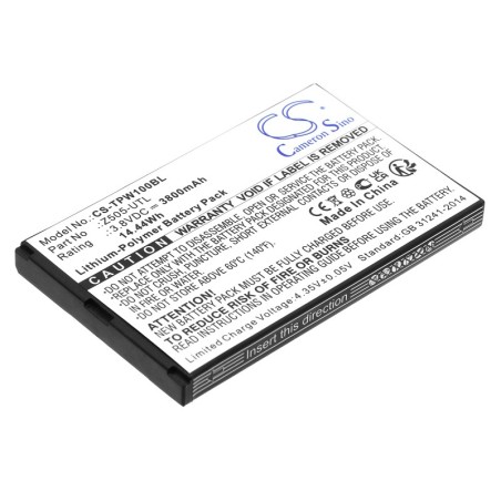 Batterie pour Topwise T1 (3800 mAh/14.44 Wh, 3.8 V)