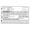 Batterie pour Topwise Z91 (2500 mAh/18.5 Wh, 7.4 V)