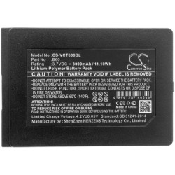 Batterie pour VECTRON B60 (3000 mAh/11.1 Wh, 3.7 V)