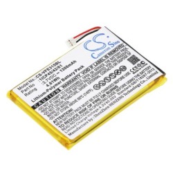 Batterie pour VeriFone e335M (1300 mAh/4.81 Wh, 3.7 V)