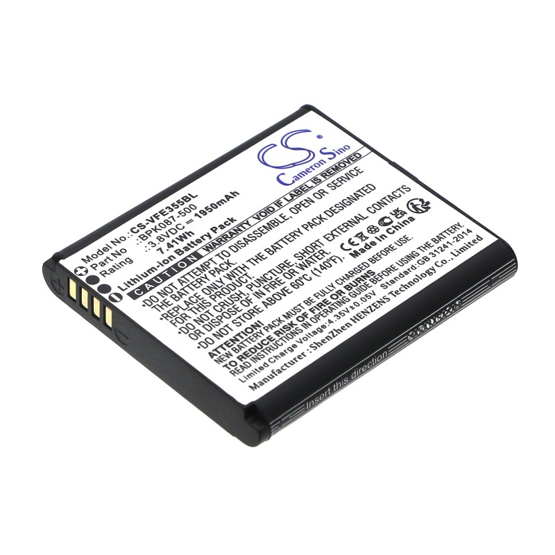 Batterie pour VeriFone iPay E355 (1950 mAh/7.41 Wh, 3.8 V)