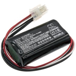 Batterie pour VeriFone Ruby CI (2600 mAh/19.24 Wh, 7.4 V)