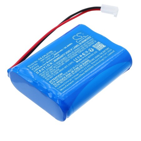 Batterie pour Capillus INR18650-3S1P (2600 mAh/28.86 Wh, 11.1 V)