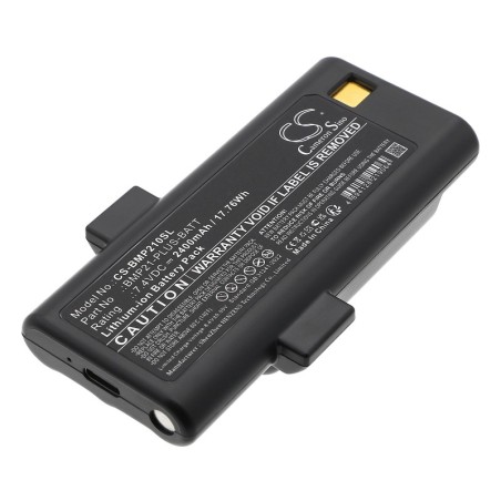 Batterie pour Brady BMP21 Plus (2400 mAh/17.76 Wh, 7.4 V)