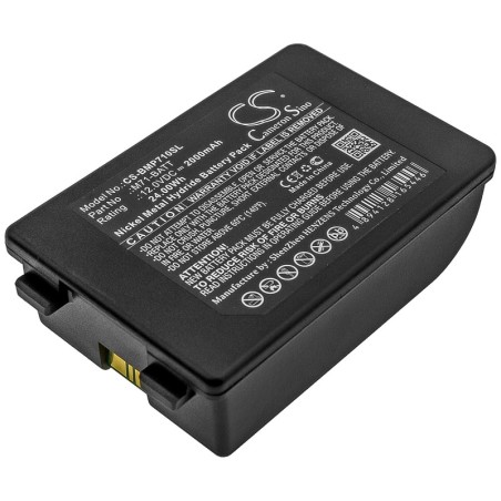 Batterie pour Brady BMP71 (2000 mAh/24 Wh, 12 V)