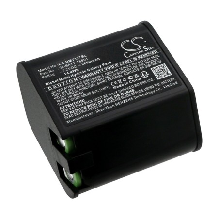 Batterie pour Brady TLS PC Link (2000 mAh/14.4 Wh, 7.2 V)