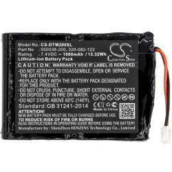 Batterie pour ONeil 550038-200 (1800 mAh/13.32 Wh, 7.4 V)