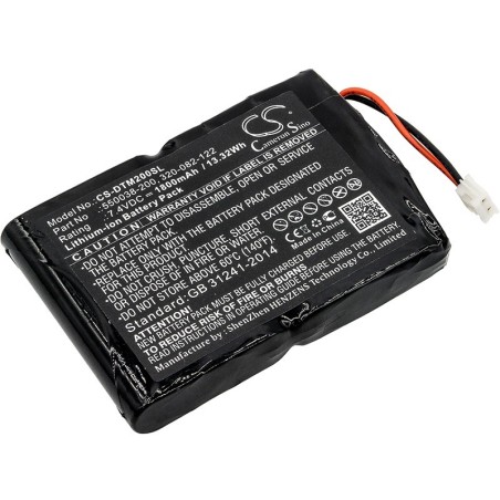 Batterie pour ONeil MF2te (1800 mAh/13.32 Wh, 7.4 V)