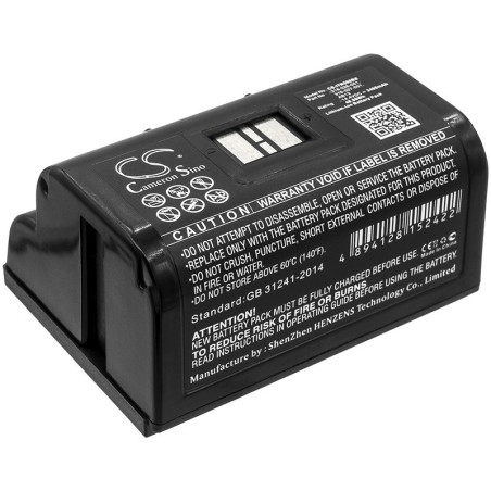 Batterie pour Intermec AB13 (3400 mAh/48.96 Wh, 14.4 V)