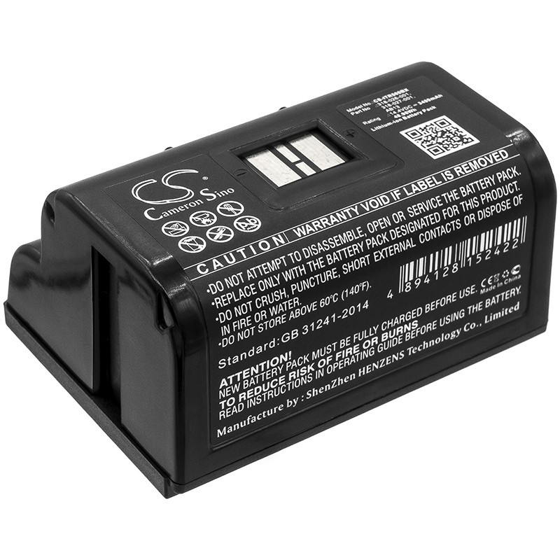 Batterie pour Intermec PW50 (3400 mAh/48.96 Wh, 14.4 V)