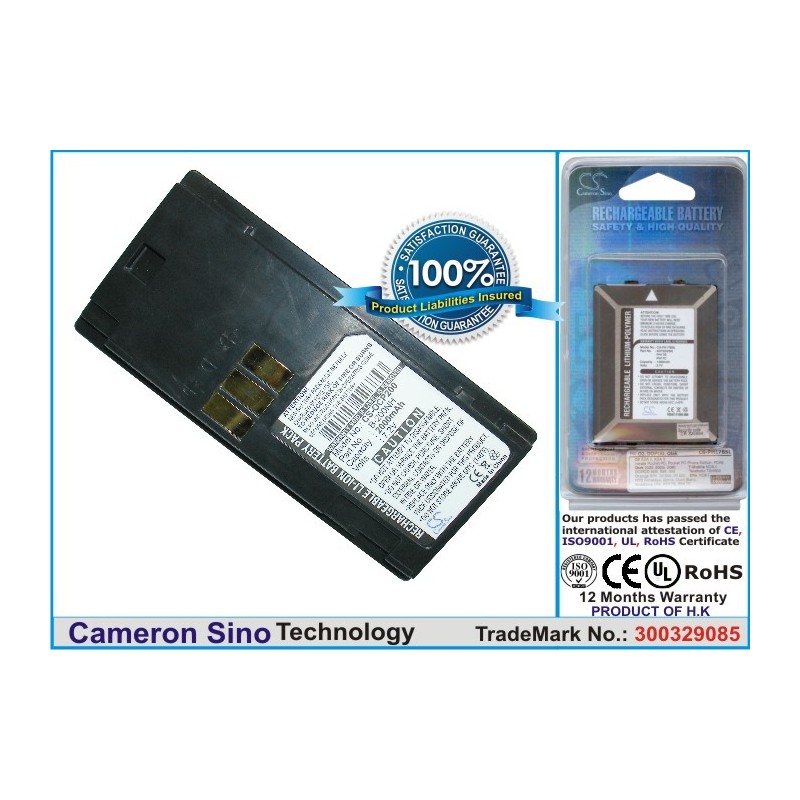 Batterie pour Olympus P200 Printer (2000 mAh/14.4 Wh, 7.2 V)