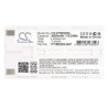 Batterie pour Sato MP350 (2600 mAh/19.24 Wh, 7.4 V)