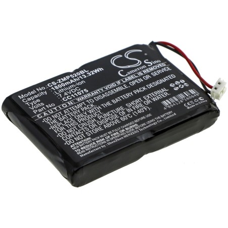 Batterie pour Zebra CC11075 (1800 mAh/13.32 Wh, 7.4 V)