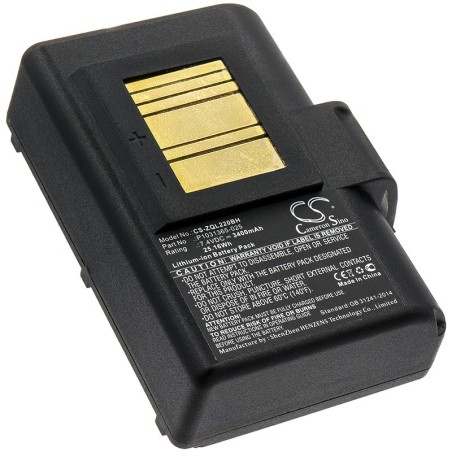 Batterie pour Zebra P1031365-059 (3400 mAh/25.16 Wh, 7.4 V)