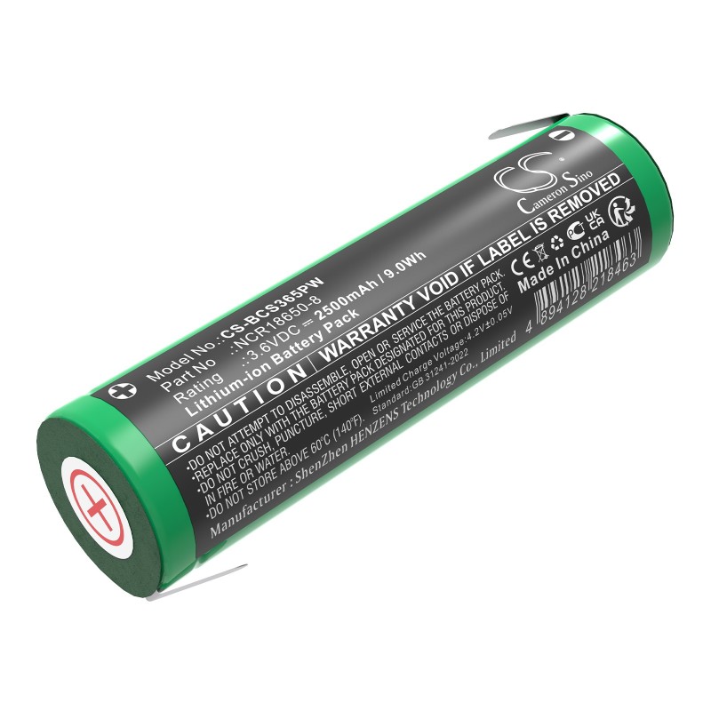 Batterie pour Black & Decker CS3652LC Type 2 (2500 mAh/9 Wh, 3.6 V)
