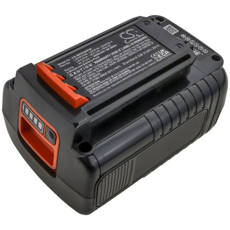 Batterie pour Black & Decker 40V MAX String Trimmer (2000 mAh/80 Wh, 40 V)
