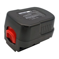 Batterie pour Black & Decker BDID1202 (2500 mAh/24 Wh, 9.6 V)