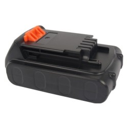 Batterie pour Black & Decker SSL20SB (2000 mAh/40 Wh, 20 V)