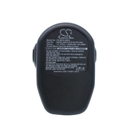 Batterie pour Black & Decker A1718 (3000 mAh/43.2 Wh, 14.4 V)